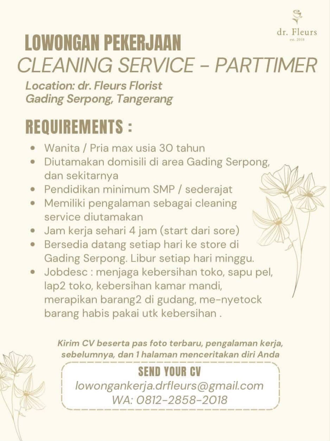 Poster Cleaning Service