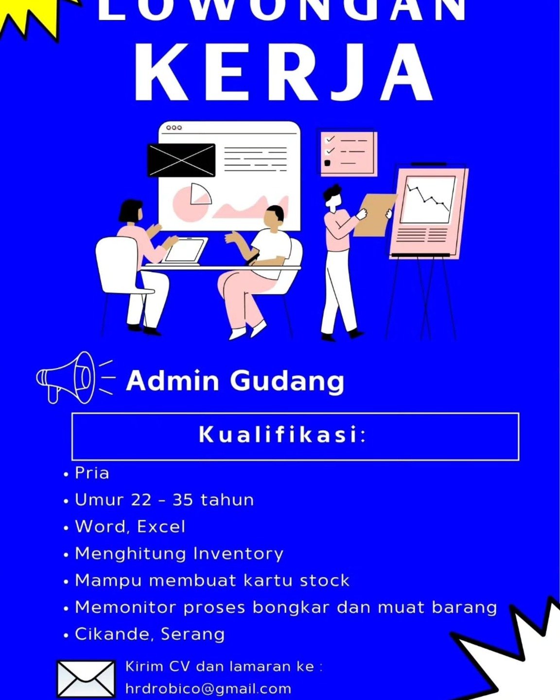 Poster Admin Gudang